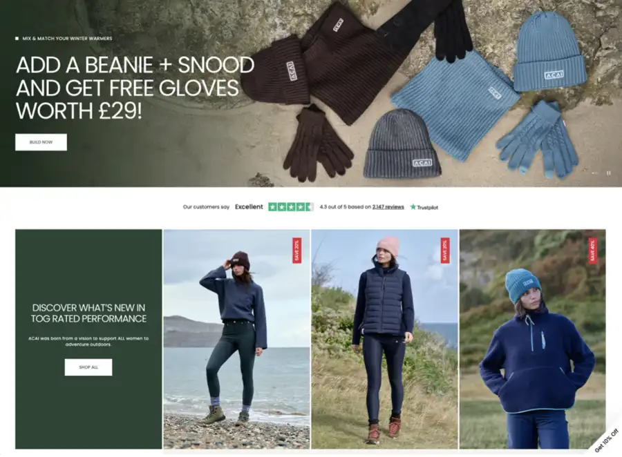 Sportswear brand - Case study